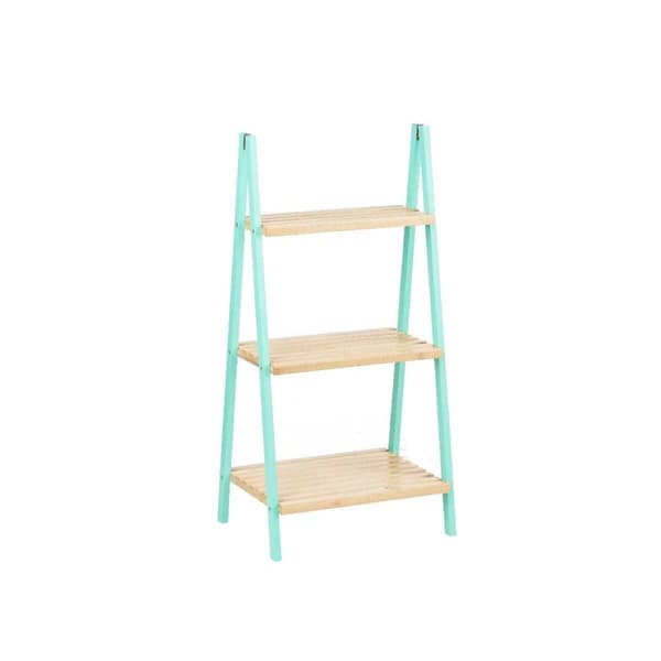 Badeværelse reol Berilo WR5504-3-432 Natur Mint 40,3 x 81,5 x 30 cm
