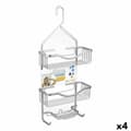 Miniatyrbillede 1 af 2: Bruseophæng Confortime Aluminium 27,5 x 12 x 63,5 cm (4 enheder)