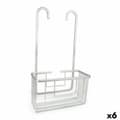 Miniatyrbillede 1 af 2: Bruseophæng Confortime Alluma Aluminium Sølvfarvet 25 x 12,5 x 44,5 cm (6 enheder)
