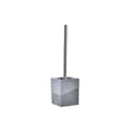 Miniatyrbilde 1 av 3: Dobørste DKD Home Decor Scandi Sølv Grå Rustfritt stål Aluminium Harpiks (9,5 x 9,5 x 37 cm)