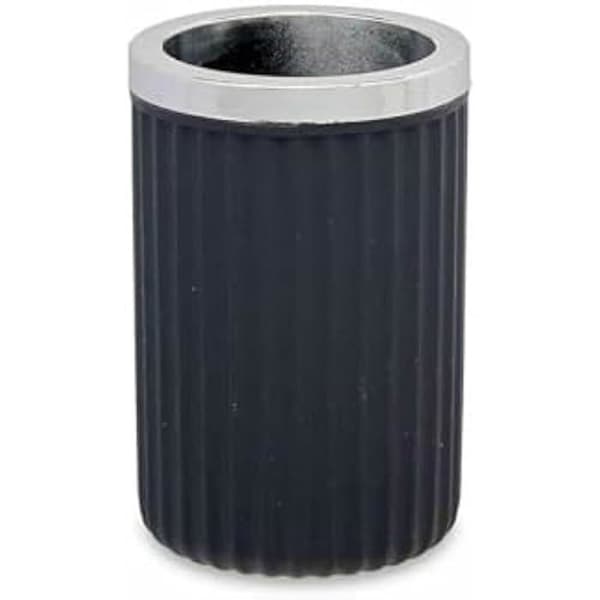 Tandborsthållare - BERILO - Antracit - Plast - 32 enheter - 7,5 x 11,5 x 7,5 cm