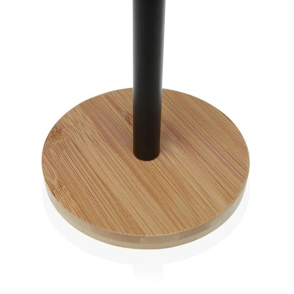 Toiletpapirholder Versa Sort 67 cm