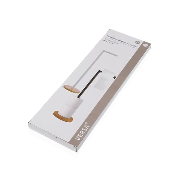 Toiletpapirholder Versa Sort 67 cm