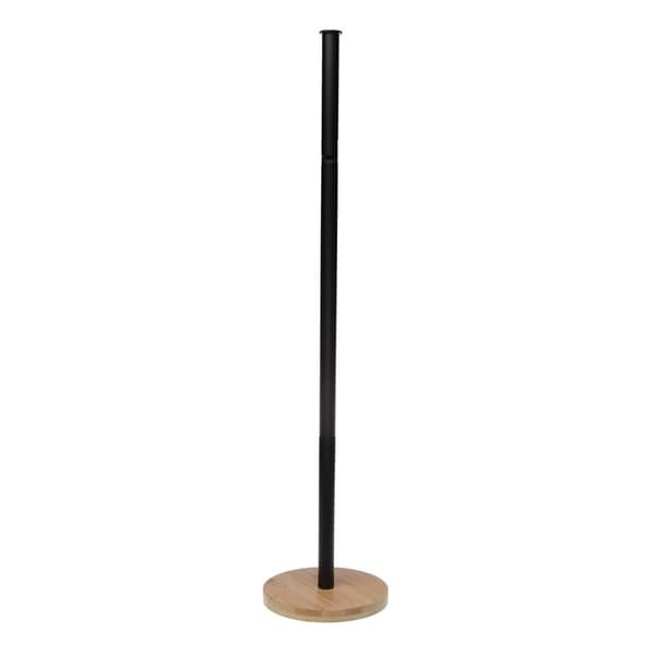 Toiletpapirholder Versa Sort 67 cm