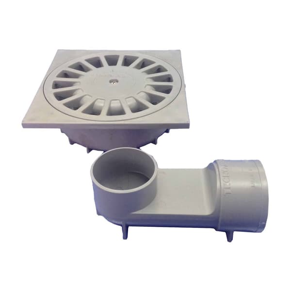 Viemäri Tecnoagua T-88 VH PVC 15 x 15 x 5 cm Ø 5 cm