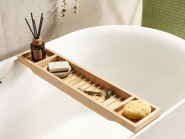 Badekarbrett i Lyst Tre Bambus Baderomstilbehør Moderne Design