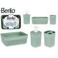 Miniatyrbillede 3 af 5: Conjunto de Banho Berilo PP-107-3 Grøn Plastik (12 enheder)