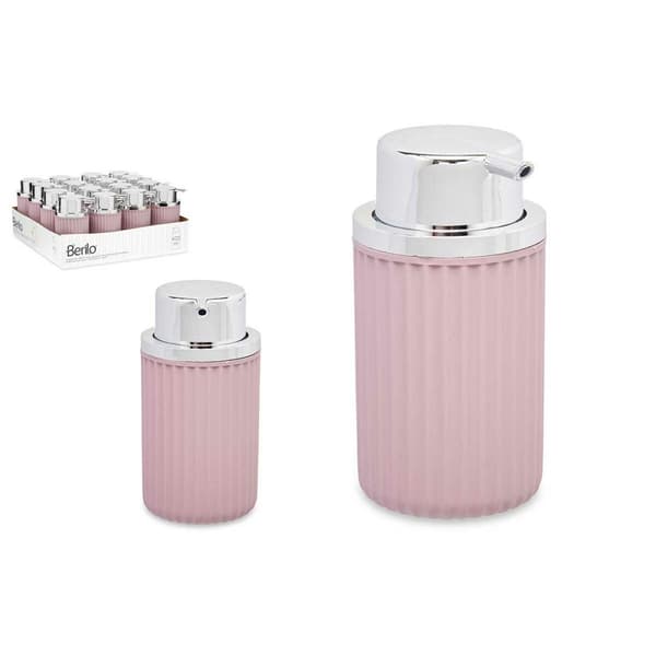 Tvåldispenser Berilo 3236-4 Rosa Plast 420 ml 7 x 14,5 x 8,5 cm (16 antal)