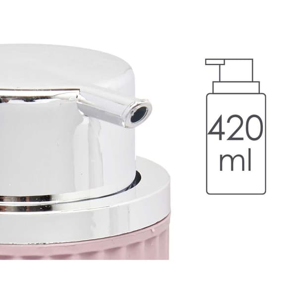 Tvåldispenser Berilo 3236-4 Rosa Plast 420 ml 7 x 14,5 x 8,5 cm (16 antal)