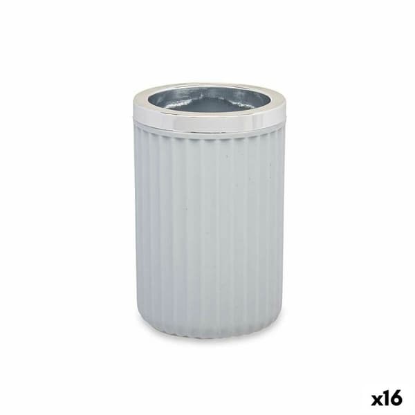 Glas Berilo 3436-2 Grå Plast 7,5 x 11,5 x 7,5 cm (16 antal)
