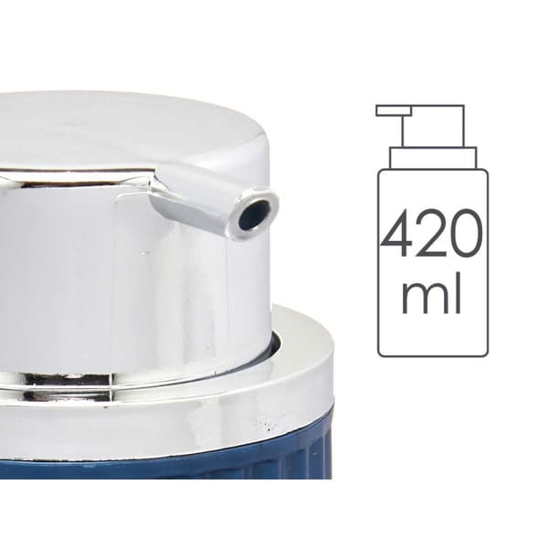 Tvåldispenser Berilo 3236-5 Blå Plast 420 ml 7 x 14,5 x 8,5 cm (16 antal)