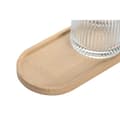 Miniatyrbillede 4 af 4: Conjunto de Banho Home ESPRIT Gennemsigtig Natur Bambus Krystal Moderne 3 Dele