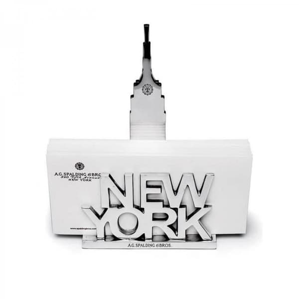 Brevhållare - SPALDING - New York - Aluminium - Samtida
