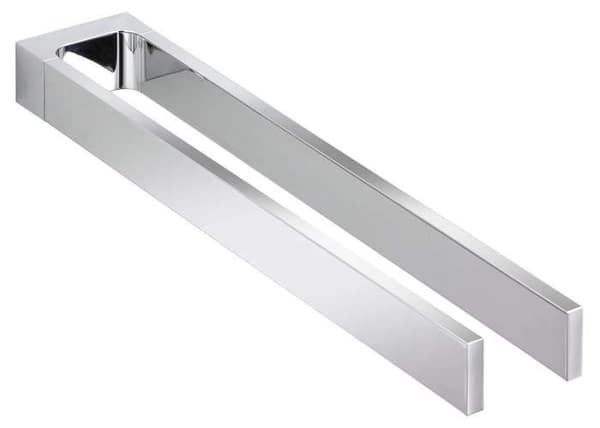 Handdukshållare 2 fasta armar EDITION 11-serien - Krom - Längd: 45 cm
