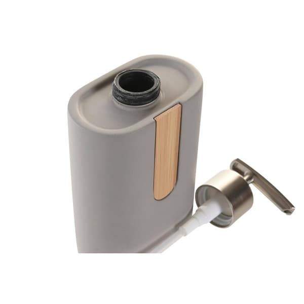 Tvåldispenser DKD Home Decor Naturell Grå Orange Cement