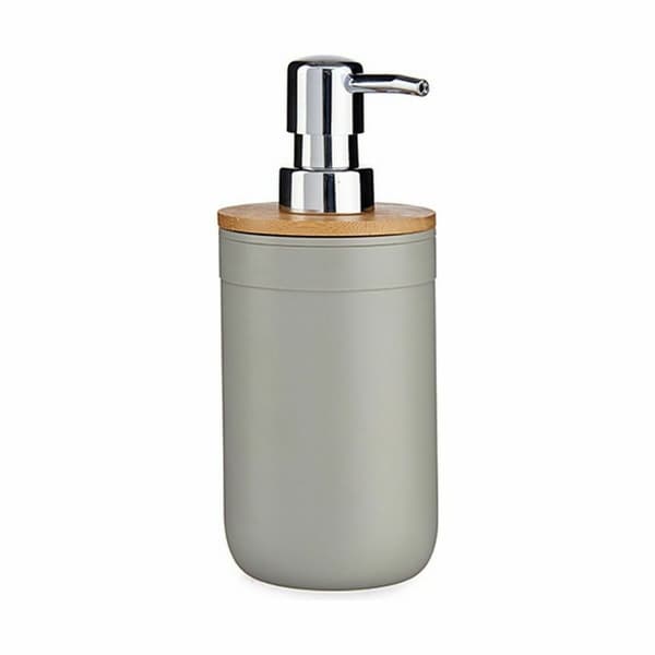 Tvåldispenser Berilo BP16-101G Grå Bambu polypropen 350 ml 8 x 17 x 9 cm (6 antal)