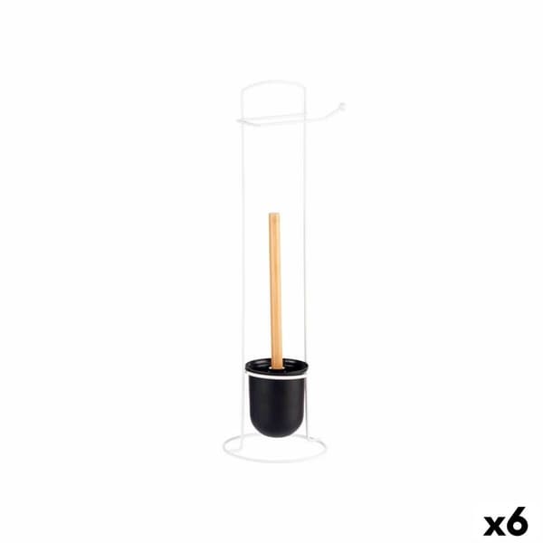 Toalettrullehållare Berilo W2930APB - 406 Vit 17 x 57 x 16,5 cm (6 antal)
