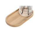 Miniatyrbild 4 av 4: Badkit Home ESPRIT Svart Transparent Bambu Glas Modern 3 Delar