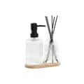 Miniatyrbild 1 av 4: Badkit Home ESPRIT Svart Transparent Bambu Glas Modern 3 Delar