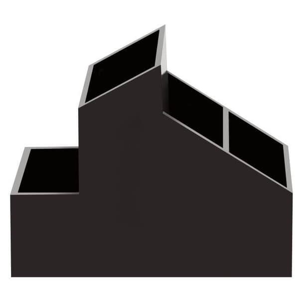 SKYLINE Litet sminkorganiser - L 8,5 x b 13 x H 10 cm - Svart
