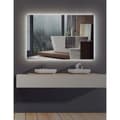 Miniatyrbild 1 av 2: Badrumsspegel med LED-belysning Ledimex SUEC006-70 70 x 80 cm