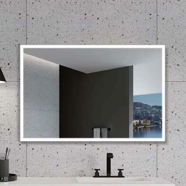 Badeværelsesspejl med LED-lys Ledimex SUIZ010-70NG 70 x 80 cm
