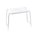 Miniatyrbillede 1 af 2: Taburet Lifetime Hvid 50 x 24 cm