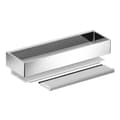 Miniatyrbild 4 av 5: Porte-éponge EDITION 11 - Anodiserad silveraluminium / förkromad - 11159010000