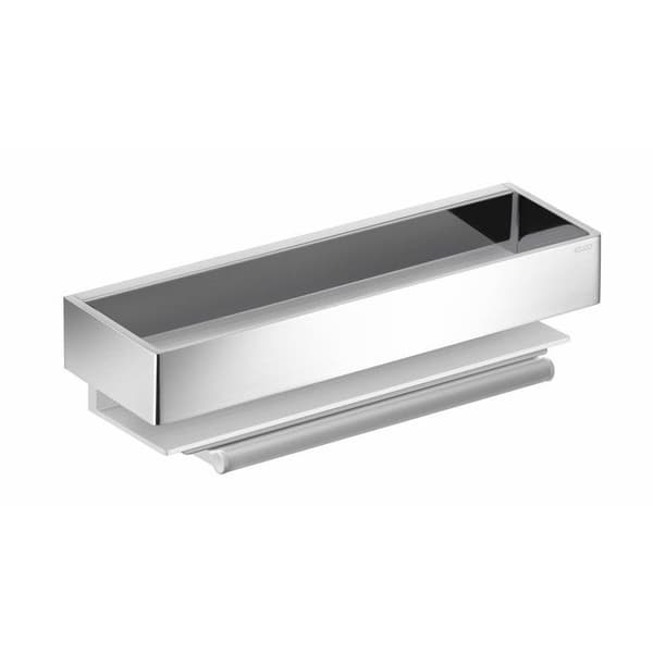 Porte-éponge EDITION 11 - Anodiserad silveraluminium / förkromad - 11159010000