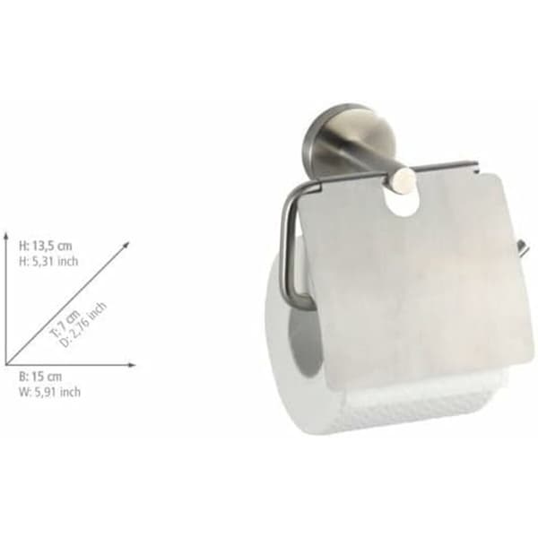 Toiletpapirholder Wenko bosio Rustfrit stål