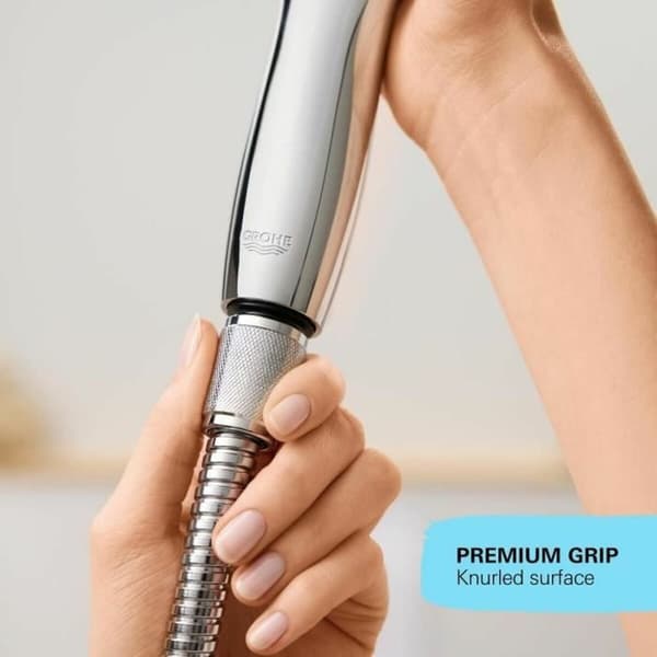 Duschros Grohe Grå Chrome Metall