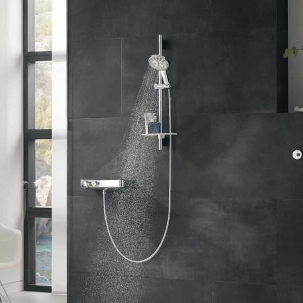 Duschros Grohe Grå Chrome Metall