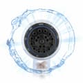 Miniatyrbillede 4 af 5: BRUGT Multifunktions Mineral Ecoshower med Germanium og Tourmaline Pearal InnovaGoods Sølvfarvet polypropylen (Refurbished B)