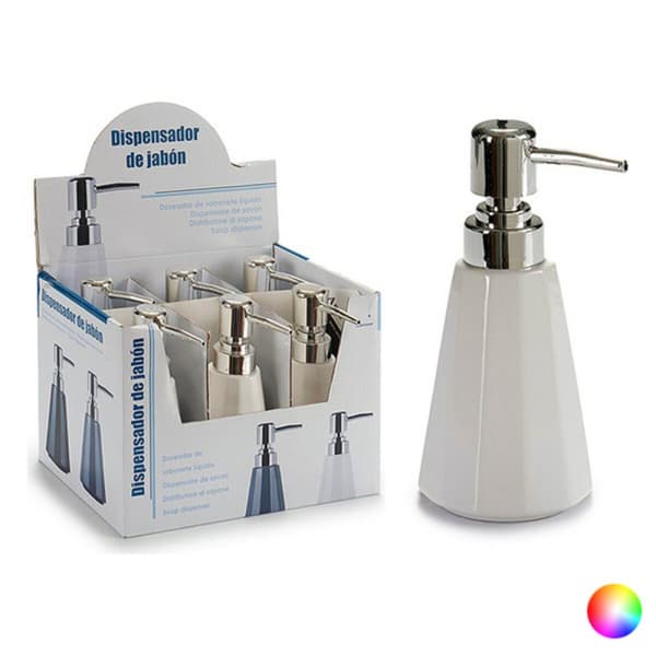 Tvåldispenser Metall Keramik 350 ml - Svart
