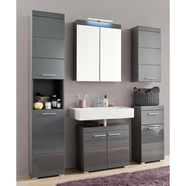 Satunnaiset huonekalut Trendteam Harmaa 37 x 31 x 79 cm