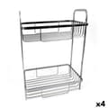 Miniatyrbild 1 av 2: Badrumshyllor Confortime Chromed Silvrig 29 x 18 x 39 cm (4 antal)