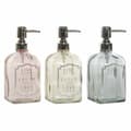 Miniatyrbillede 1 af 2: Sæbedispenser DKD Home Decor Grå Pink Gylden Sølvfarvet Krystal Plastik Moderne 450 ml 7,5 x 7,5 x 19 cm (3 enheder)
