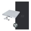 Miniatyrbillede 2 af 6: Brusehoved Fontastock MARO ABS 20 x 20 cm