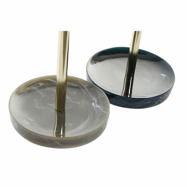 Makeup-Spejl DKD Home Decor 18 x 13 x 32 cm Metal Harpiks (2 enheder)