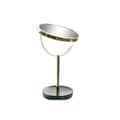 Miniatyrbillede 2 af 3: Makeup-Spejl DKD Home Decor 18 x 13 x 32 cm Metal Harpiks (2 enheder)