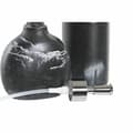 Miniatyrbillede 2 af 3: Conjunto de Banho DKD Home Decor Sort Harpiks Plastik 11 x 6 x 17 cm 2 Dele