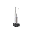 Miniatyrbillede 1 af 4: Toiletpapirholder med toiletbørsteholder DKD Home Decor MDF Stål (18 x 119 x 70 cm)