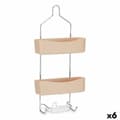 Miniatyrbillede 1 af 4: Badeværelse reol Berilo W7072 - 384 Beige Metal Plastik 28 x 60 x 14 cm (6 enheder)