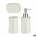 Miniatyrbillede 1 af 2: Conjunto de Banho Berilo DW29150-1 Hvid Keramik (12 enheder)