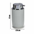 Miniatyrbillede 3 af 4: Conjunto de Banho Berilo CN-B6369-G Grå polypropylen 4 Dele (6 enheder)