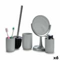 Miniatyrbillede 1 af 4: Conjunto de Banho Berilo CN-B6369-G Grå polypropylen 4 Dele (6 enheder)