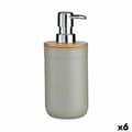Miniatyrbillede 1 af 3: Sæbedispenser Berilo BP16-101G Grå Bambus polypropylen 350 ml 8 x 17 x 9 cm (6 enheder)