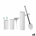 Miniatyrbillede 1 af 2: Conjunto de Banho Berilo B6274 S3-3 Hvid Plastik (8 enheder)