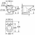 Miniatyrbillede 2 af 2: Toilet Grohe