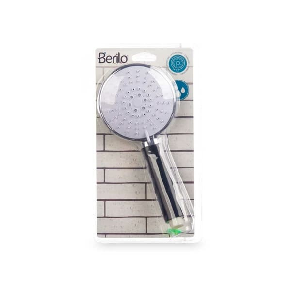 Brusehoved Berilo 174 Sort Metal 10,5 x 24 x 5 cm (12 enheder)